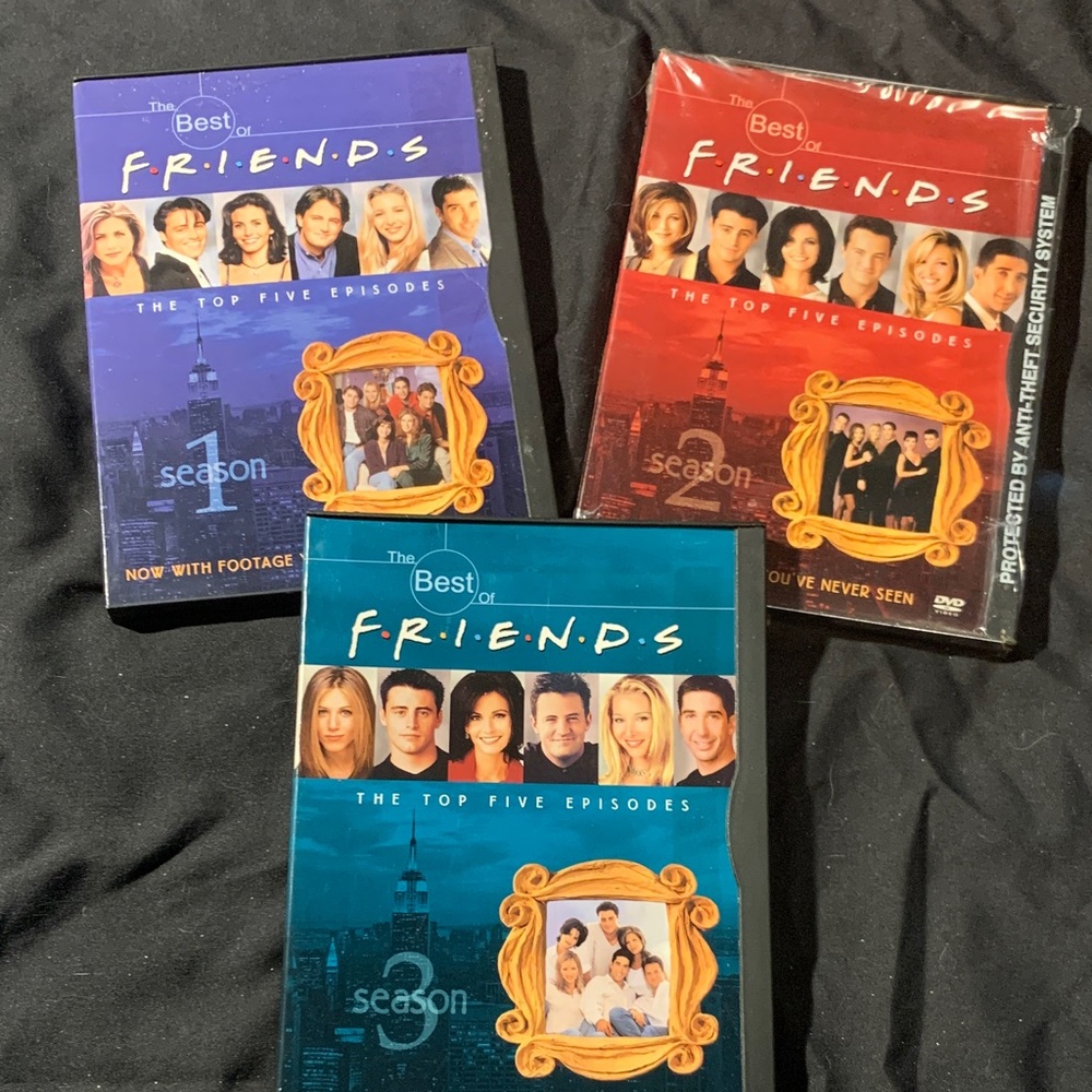 Friends Seasons 1, 2, & 3 DVD Set